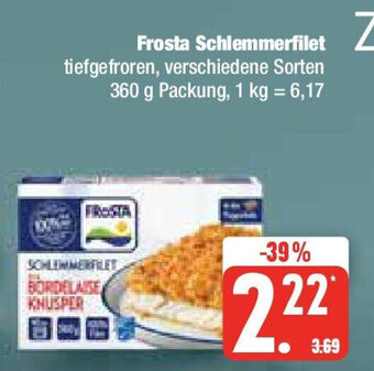 Marktkauf Frosta Schlemmerfilet tiefgefroren, verschiedene Sorten 360 g Angebot