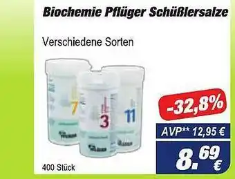 Easy Apotheke Biochemie Pflüger Schüßlersalze Angebot