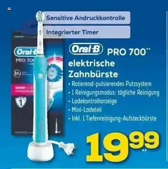 Euronics XXL Otal B Pro 700 Elektrische Zahnbürste Angebot