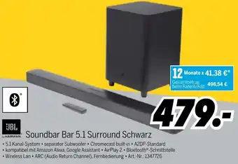 MEDIMAX JBL Soundbar Bar 5.1 Surround Schwarz Angebot