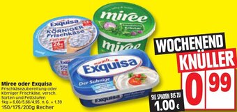 Edeka Miree oder Exquisa 150/175/200 g Becher Angebot
