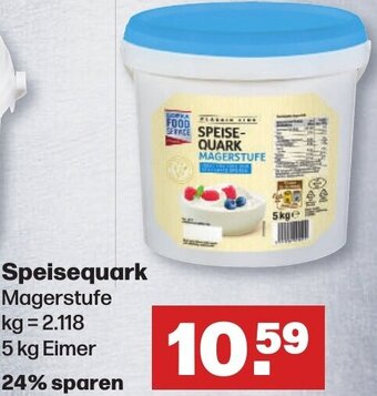 Handelshof Edeka Food Service Speisequark 5 kg Eimer Angebot