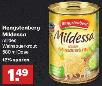 Handelshof Hengstenberg Mildessa 580 ml Dose Angebot