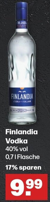Handelshof Finlandia Vodka 0,7 L Flasche Angebot