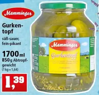 Thomas Philipps Mamminger Gurkentopf 1700ml Angebot