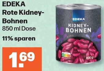 Handelshof EDEKA Rote Kidney-Bohnen 850 ml Dose Angebot