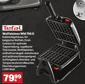 Handelshof Tefal Waffeleisen WM 756 D Angebot