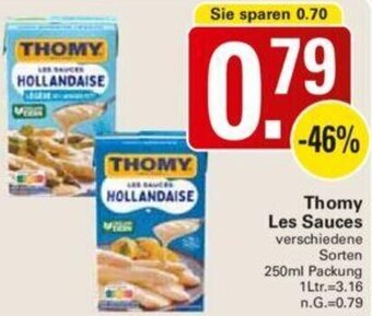 WEZ Thomy Les Sauces 250ml Packung Angebot