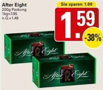 WEZ After Eight 200g Packung Angebot