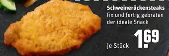 REWE Schweinerückensteaks Angebot