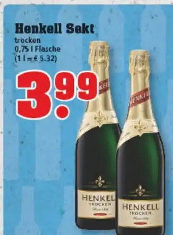 trinkgut Henkell Sekt 0,75L Angebot