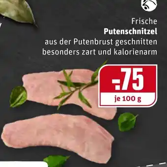 REWE Frische Putenschnitzel 100g Angebot