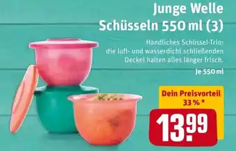 REWE Junge Welle Schüsseln 550ml Angebot