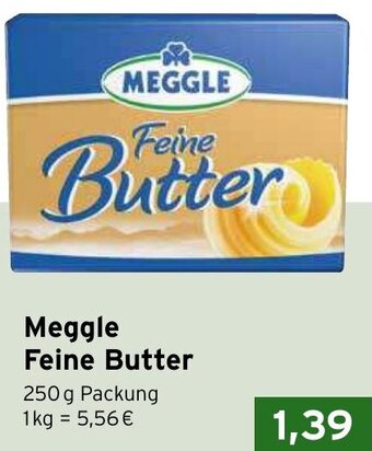 CAP Markt Meggle Feine Butter 250 g Packung Angebot