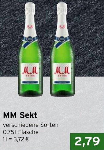 CAP Markt MM Sekt 0,75 L Flasche Angebot