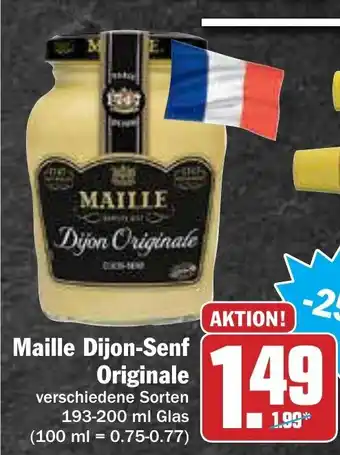 AEZ Maille Dijon Senf Originale 193-200ml Angebot