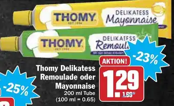 AEZ Thomy Delikatess Remoulade/Mayonnaise  200ml Tube Angebot