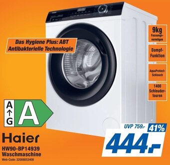 Expert Haier HW90-BP14939 Waschmaschine Angebot