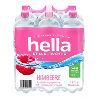 Netto Marken-Discount Hella mineralwasser himbeere 1,5 liter, 6er pack Angebot