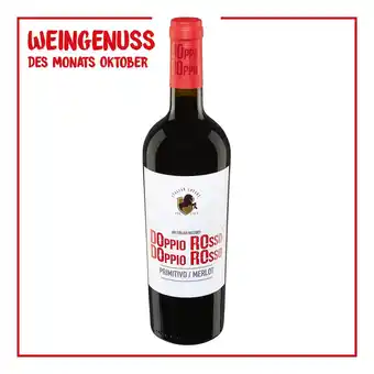 Netto Marken-Discount Doppio rosso primitivo merlot 13,0 % vol 0,75 liter Angebot