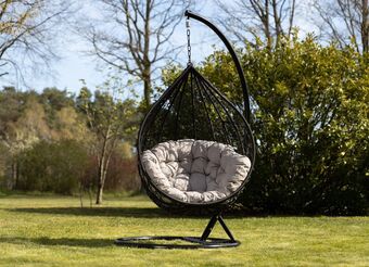 Thomas Philipps Lounge-hängesessel egg graphit-schwarz Angebot