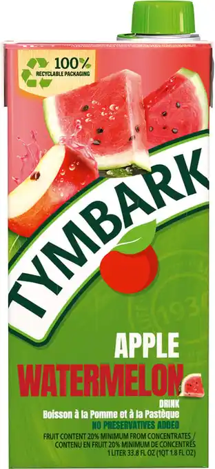 Thomas Philipps Tymbark erfrischungsgetränk 'apfel-wassermelone' 1l Angebot