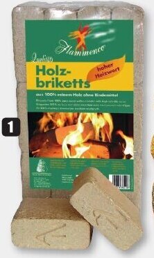 B1 Discount Baumarkt Holz-Briketts 10 kg Angebot