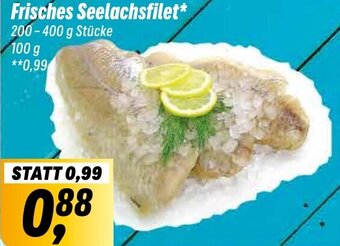 Simmel Frisches Seelachsfilet 100 g Angebot