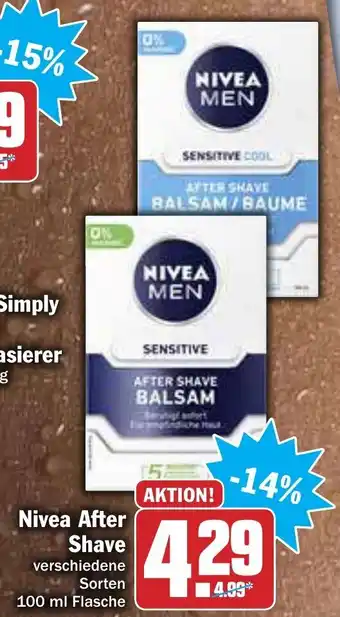 AEZ Nivea After Shave 100ml Angebot