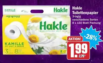 AEZ Hakle Toilettenpapier Angebot