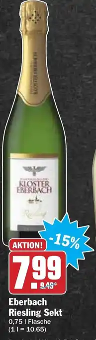 AEZ Eberbach Riesling Sekt 0,75L Angebot