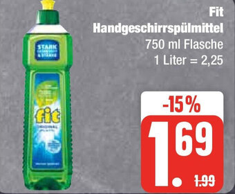 Marktkauf Fit Handgeschirrspülmittel 750 ml Angebot