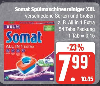 Marktkauf Somat Spülmaschinenreiniger XXL verschiedene Sorten und Größen Angebot