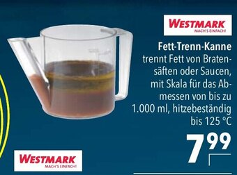 CITTI Markt WESTMARK Fett-Trenn-Kanne Angebot