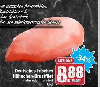 Hit Deutsches frisches Hähnchen Brustfilet 1kg Angebot