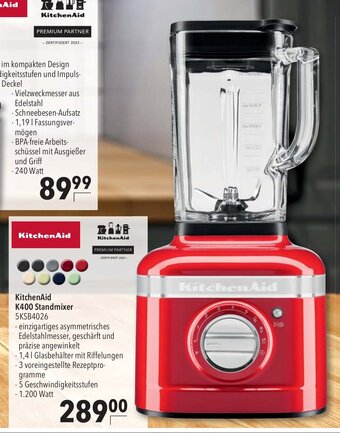 CITTI Markt KitchenAid K400 Standmixer 5KSB4026 Angebot