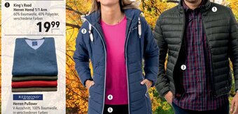 CITTI Markt King's Road Herren Hemd 1/1 Arm 60% Baumwolle, 40% Polyester, verschiedene Farben Angebot