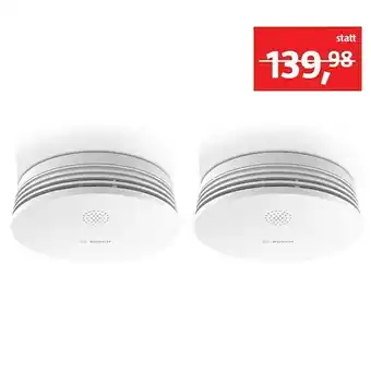 Bauhaus Bosch smart home rauchwarnmelder ii 2er set (batterielaufzeit: 5 jahre, alarmsignal: 85 db) Angebot