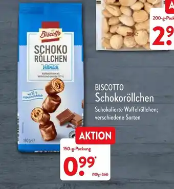 Aldi Nord Schokorollchen 150g Angebot