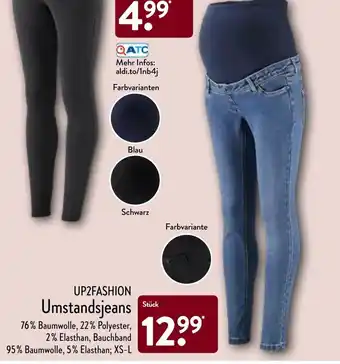 Aldi Nord Umstandsjeans Angebot