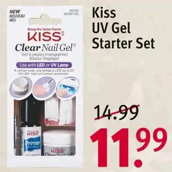 Rossmann Kiss UV Gel Starter Set Angebot