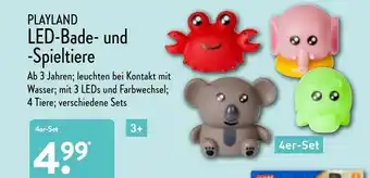 Aldi Nord LED-bade- und - spieltiere Angebot