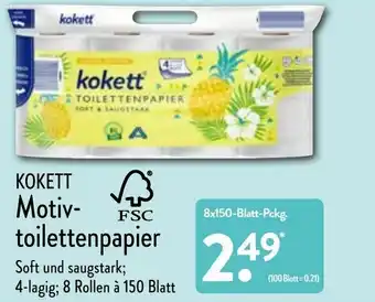 Aldi Nord Motiv-toilettenpapier Angebot