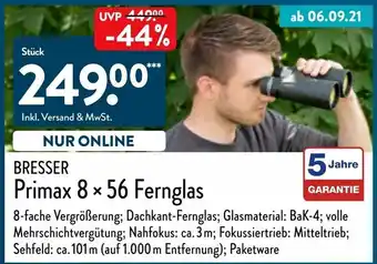 Aldi Nord Primax 8 x 56 fernglas Angebot