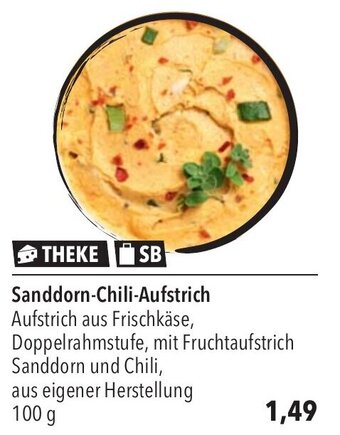 CITTI Markt Sanddorn-Chili-Aufstrich Aufstrich aus Frischkäse 100g Angebot