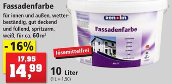 Thomas Philipps Renolin Fassadenfarbe 10 Liter Angebot