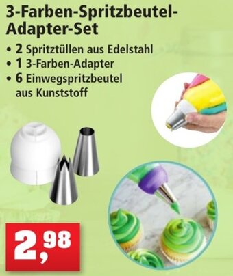 Thomas Philipps 3 Farben Spritzbeutel Adapter Set Angebot