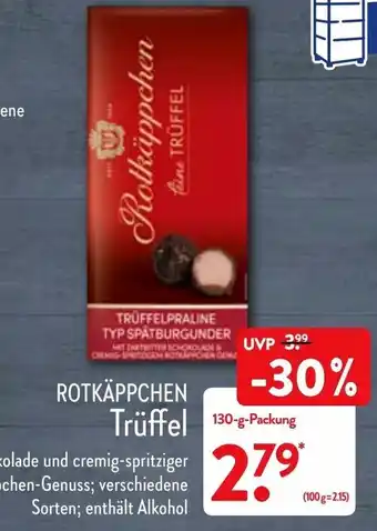 Aldi Nord Truffel 130g Angebot