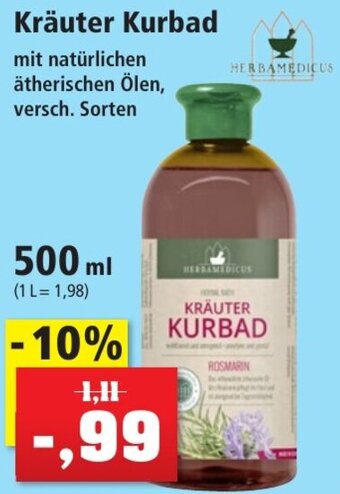 Thomas Philipps HERBAMEDICUS Kräuter Kurbad 500 ml Angebot