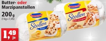 Thomas Philipps Butter oder Marzipanstollen 200 g Angebot